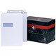 Plus Fabric Envelopes Pocket Peel and Seal Window 120gsm C4 White [Pack 250]