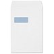 Plus Fabric Envelopes Pocket Press Seal Window 120gsm C4 White [Pack 125]