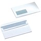 5 Star Office Envelopes Wallet Press Seal Window 80gsm White DL [Pack 1000]