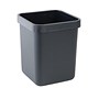 Rexel Agenda Classic Waste Bin Rectangular Height 390mm 28 Litres Charcoal Ref 25671