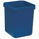 Rexel Agenda Classic Waste Bin Rectangular Height 390mm 28 Litres Blue Ref 25673