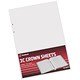 Twinlock 3C Crown Double Ledger Sheets Ref 75841 [Pack 100]