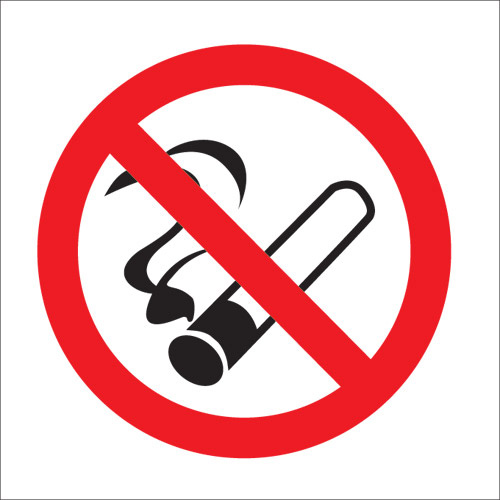 No Smoking sign