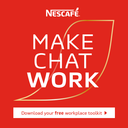 Make Chat Work Banner - Office Kitchen Conversations