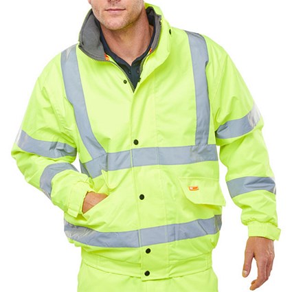 Beeswift branded high visibility jacket - some of our health and safety workwear