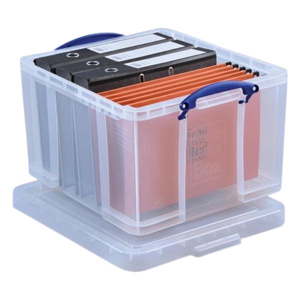 Clear storage box