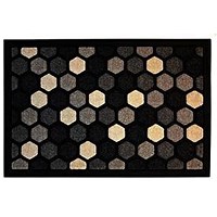 Scrape 'N' Sorb Premium Honeycomb Durable Nylon Pile Doormat, 600x400mm, Multicoloured