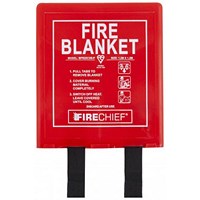 Firechief Woven Glass Fibre Fire Blanket, 1200x1200mm