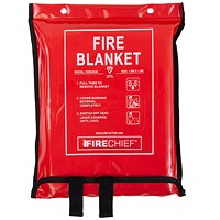 Firechief Fire Blanket Soft Case, 1800x1800mm