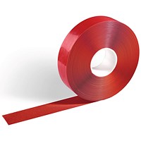 Durable Duraline Slip-Resistant Floor Marking Tape, 50mm x 30m, Red