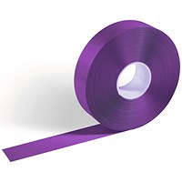 Durable Duraline Slip-Resistant Floor Marking Tape, 50mm x 30m, Purple