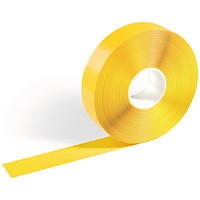 Durable Duraline Floor Marking Tape, 50mm x 30m, Silky Yellow