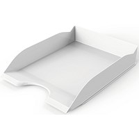 Durable Basic Stackable Letter Tray, Document Paper File, A4+, White, Pack of 6