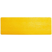 Durable Permanent 'Stripe' Floor Marking Shape, Yellow, Pack of 10