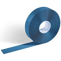Durable Duraline Strong Slip-Resistant Floor Marking Tape, 50mm x 30m, Blue