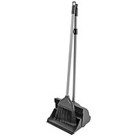 ValueX Lobby Dustpan And Brush Set Black 0906050