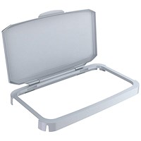 Durable Durabin Hinged Bin Lid, Strong and Food & Freezer Safe, 60 Litre, Grey Durable Durabin Hinged Bin Lid, Strong and Food & Freezer Safe, 60 Litre, Grey