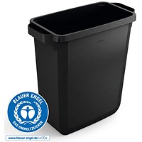 Durable Durabin Eco Waste Bin Base, 60 Litre, Black Durable Durabin Eco Waste Bin Base, 60 Litre, Black