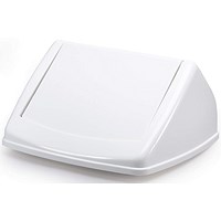 Durable Durabin Swing Lid for 40 Litre Square Bin, White Durable Durabin Swing Lid for 40 Litre Square Bin, White