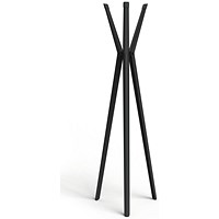 Durable Durastore Coat Stand, Black