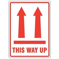 This Way Up Parcel Labels 109mm x 79mm (Roll 500) - VL108TH