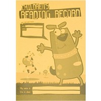 Silvine Childrens Reading Record Book A5 40 Pages Featuring 200 Records Yellow (Pack 25) -