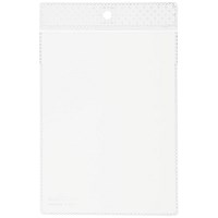 Durable Protective Label Pocket With Hanging Hole, A6, Clear, Pack of 100