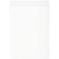Durable Protective Label Pocket With Hanging Hole, A5, Clear, Pack of 100 Durable Protective Label Pocket With Hanging Hole, A5, Clear, Pack of 100