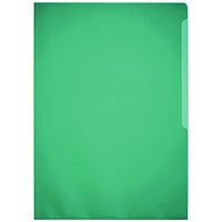Durable A4 Cut Flush Document Wallet Folders, Green, Pack of 100 Durable A4 Cut Flush Document Wallet Folders, Green, Pack of 100