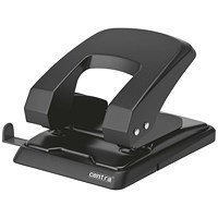 Centra Hole Punch 40 Sheets Black -