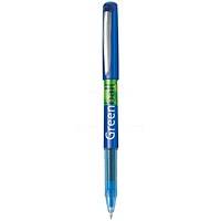 Pilot Begreen Greenball Liquid Ink Rollerball Pen Recycled 0.7mm Tip 0.35mm Line Black Greenpack (10 + 10 Refills) -