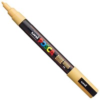 Posca PC-3M Paint Marker Water Based Fine Line Width 0.9 mm - 1.3 mm Apricot (Single Pen) -