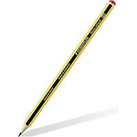 Staedtler Noris HB Yellow/Black Barrel Graphite Pencil PEFC Certified from Sustainably Managed Forests (Pack 12) -