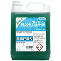 2Work Neutral Floor Cleaner, 5 Litres