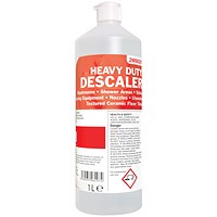 2Work Heavy Duty Descaler and Cleaner, 1 Litre, Pack of 12