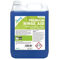 2Work Premium Rinse Aid, 5 Litre