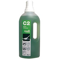 Clover Dose It C2 Floor Cleaner, 1 Litre, Pack of 8