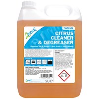 2Work Citrus Cleaner and Degreaser, 5 Litres