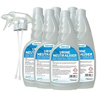 2Work Urine Neutraliser, 750ml, Pack of 6