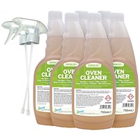 2Work Oven Cleaner, 750ml, Pack of 6