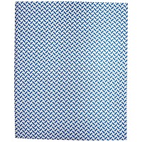 2Work Heavy Duty Non-Woven Cloth 380x400mm Blue (Pack of 5) 2W08160