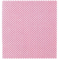 2Work Heavy Duty Non-Woven Cloth, 380x400mm, Red, Pack of 5