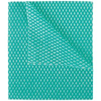 2Work Economy Cloth 420x350mm Green (Pack of 50) 2W08169