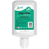 2Work Depurate Hand Soap Ind Anti-Bac 1L (Pack of 6) 2W08667