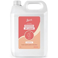 2Work Naturally Clean Washing Up Liquid 5 Litre Pack of 2