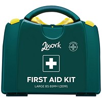 2Work Eco-Friendly 50 Person HSE First Aid Kit in PGB Box