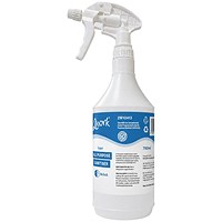 2Work BioTech All Purpose Scented Sanitiser Empty Bottle 750ml