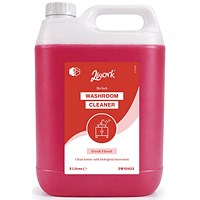 2Work BioTech Bathroom Cleaner Fresh Floral 5L Pack of 2