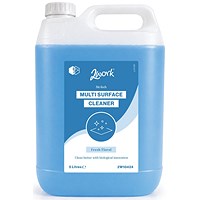 2Work BioTech Multi Surface Cleaner Fresh Floral 5L Pack of 2