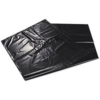 2Work Eco Heavy Duty Refuse Sack 90L Black (Pack of 200)